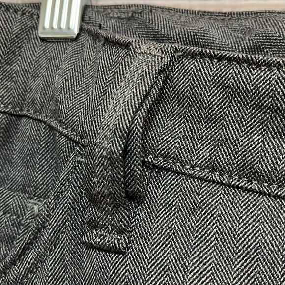 34 Heritage Men’s Pant Charisma Comfort-Rise Classic Fit 40x32 Herringbone Gray - Picture 10 of 13